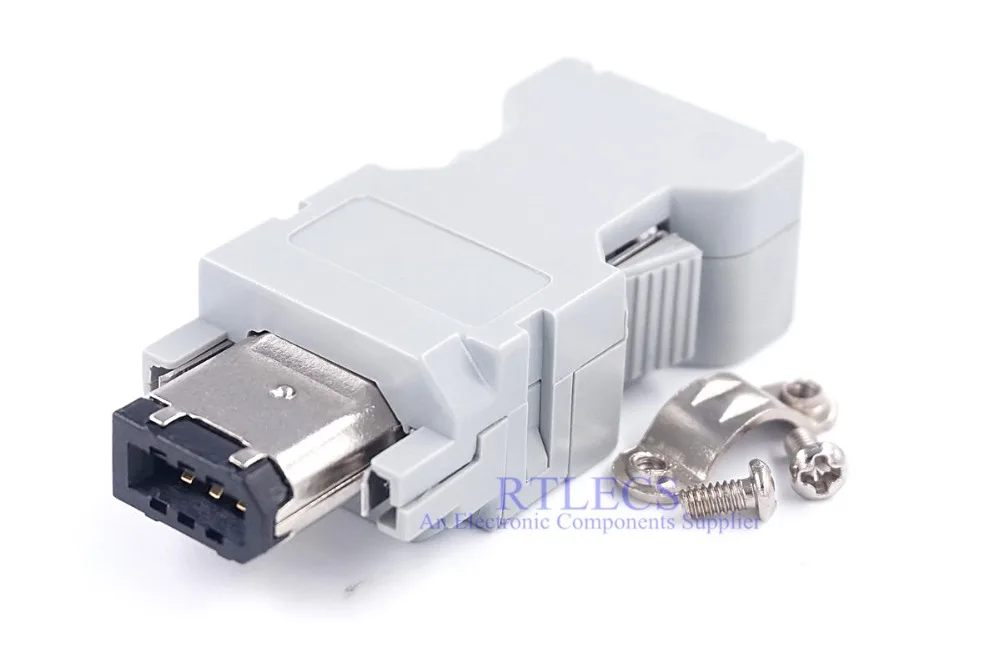 1 шт. гнездовой разъем 6 Pin firewire IEEE 1394 для Yaskawa Серводвигатель Panasonic кодировщик P SM 6E