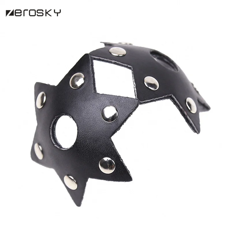 Zerosky 1 пара сексуальных накладок на соски из искусственной кожи наклейки для