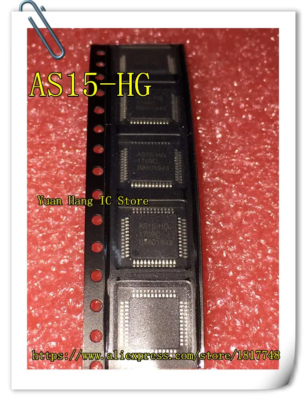 

Free shipping 10pcs/lot AS15-HG AS15 HG QFP-48 E-CMOS POWER MANAGE IC Best quality