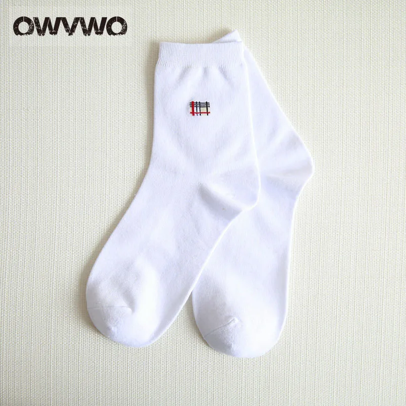OWVWO 5 пар/лот 2018 Новый Для мужчин Цвет модные хлопковые носки Пот носки|Мужские