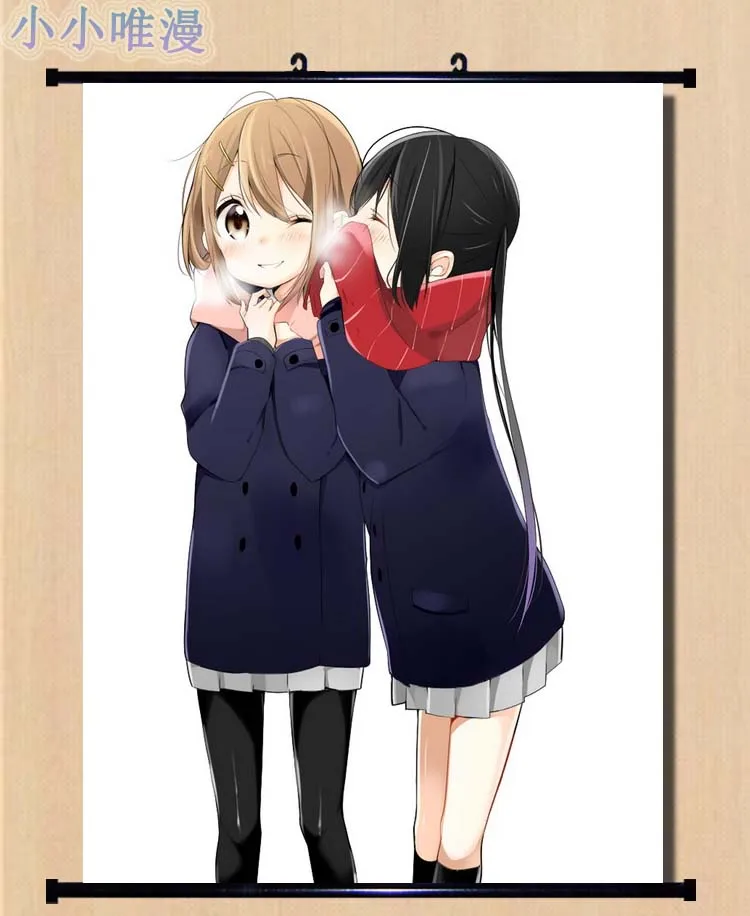 Японское аниме декоративное изображение K ON! Tachibana Himeko & Kawaguchi Norimi Sano Keiko Sokabe