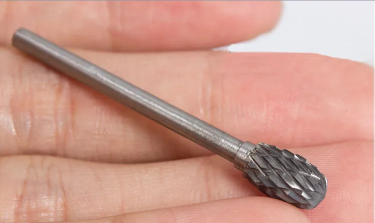 Новый 10 шт. 1/8 &quotхвостовик карбида вольфрама фреза инструмент Burr Double Diamond Cut