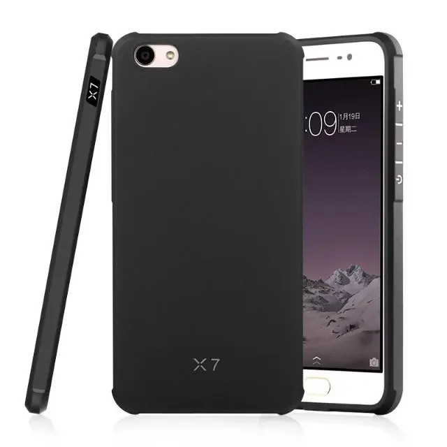 Для BBK Vivo X7 Новый стиль Полностью Защита Матовый 3D Рельеф Обложка Чехол Роскошные