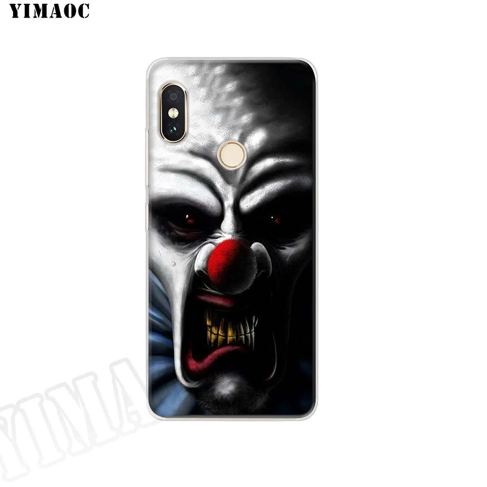 Мягкий силиконовый чехол YIMAOC Killer клоунов для POCOPHONE F1 Xiaomi Redmi Note 6 7 Pro 6A Mi 8 Lite TPU |