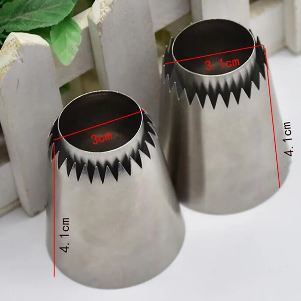 DIY кремовые сопла из нержавеющей стали Форма для торта Печенье Кондитерские