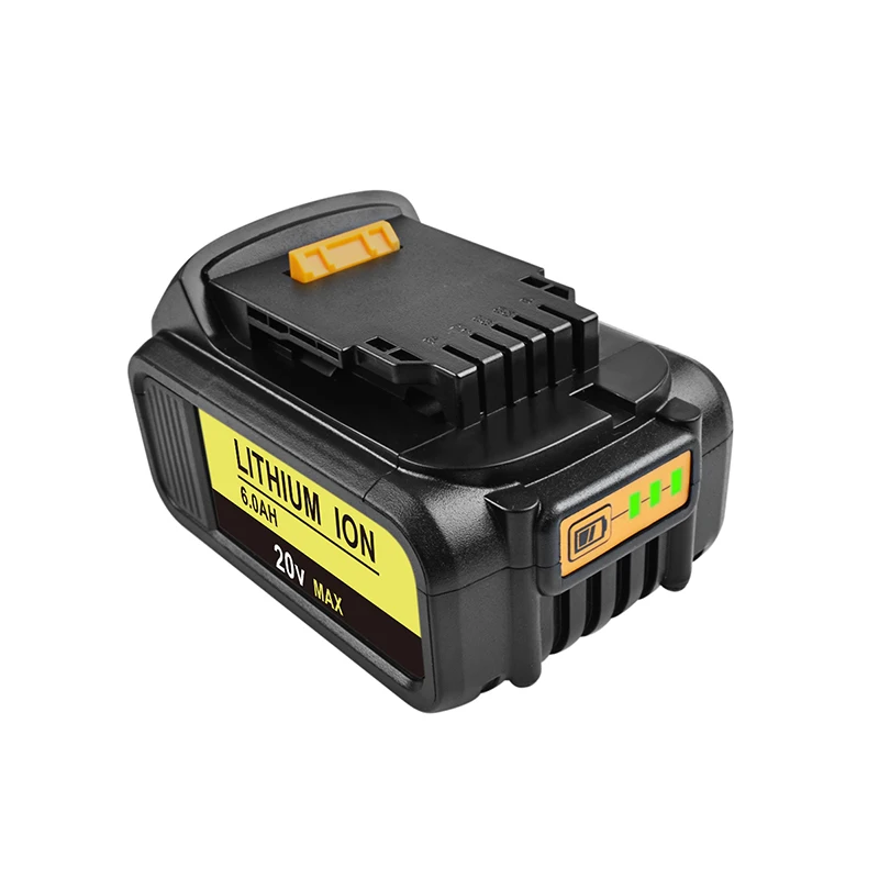 BATTOOL 1 шт. 6.0Ah сменный аккумулятор 20 Вольт аккумулятор для DEWALT DCB200 DCB204 литий-ионный Электроинструмент DCB180 DCB181 DCB182 L50
