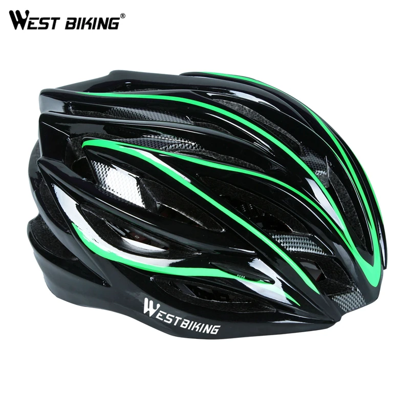 WEST BIKING ультралегкий цельный литой велосипедный шлем горный MTB велосипедный шлем Casco Capacete Ciclismo велосипедные шлемы