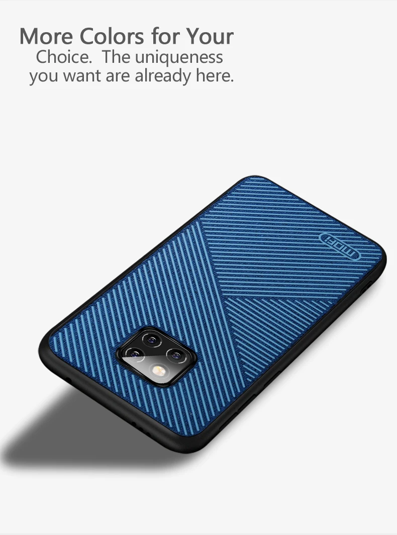 Mate 20 Pro чехол Mofi для huawei mate 20 чехол-накладка для huawei mate 20 чехол противоскользящая Нескользящая Задняя Крышка нескользящая зеленая