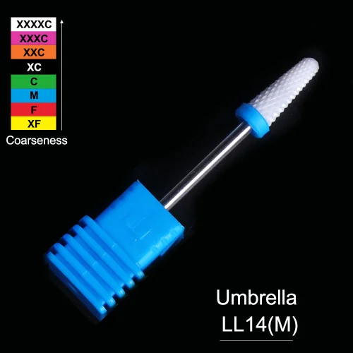 LL14 STZ 1 шт. керамические фрезы для маникюра, сверла для ногтей, Шаровые фрезы, средство для снятия гель-лака, электрические аксессуары, LL01-28 - Цвет: LL14