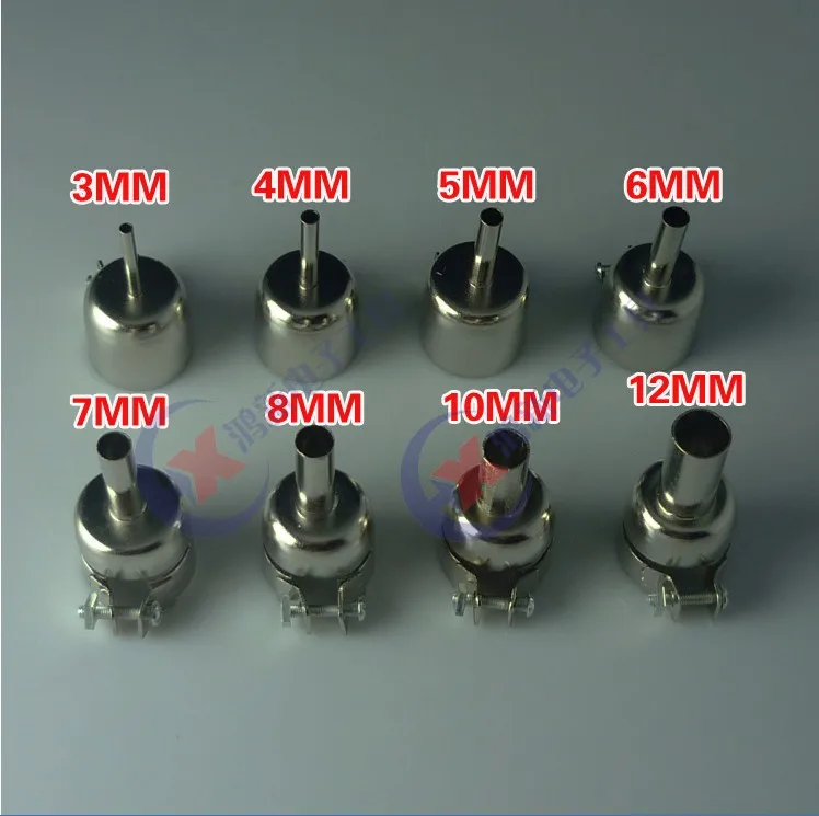 8 шт BGA круглые сопла 850 горячий воздух Для SAIKE ATTEN 850A 852 852D + 950 паяльная станция