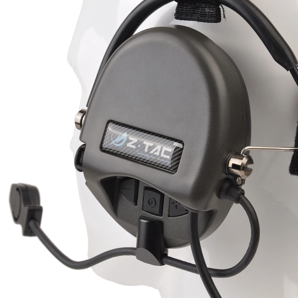 Z Tactical Softair гарнитура пилота Comtac TCI Liberator II Neckband Sordin Thoradin Pickup с шумоподавлением Φ Z039