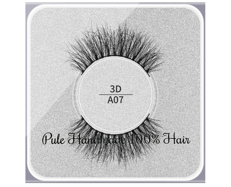 SEXYSHEEP ресницы 3D норковые ресницы Роскошные ручной работы норковые ресницы средний объем бескровные норковые накладные ресницы верхние ресницы