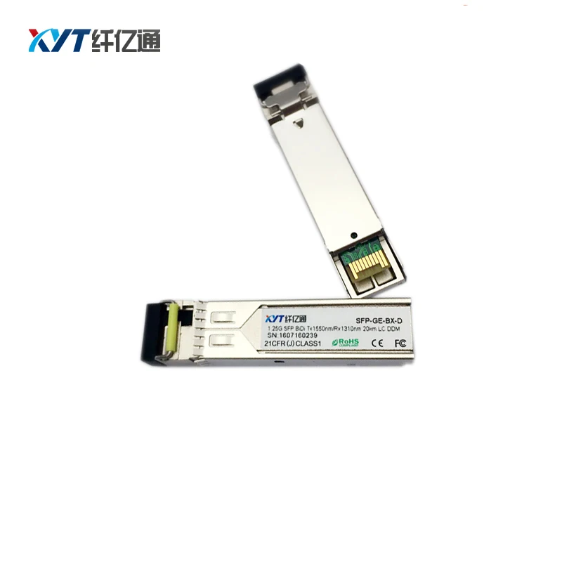 10 пар HP H3C переключатель совместимый 1310/1550nm (1550/1310nm) 1 25G SFP 20km LC разъем оптический