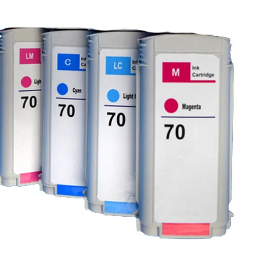 8x чернильный картридж совместимый с заменой для hp70 70 Designjet Z2100 Z3100 Z3200 Z5200 130 мл |