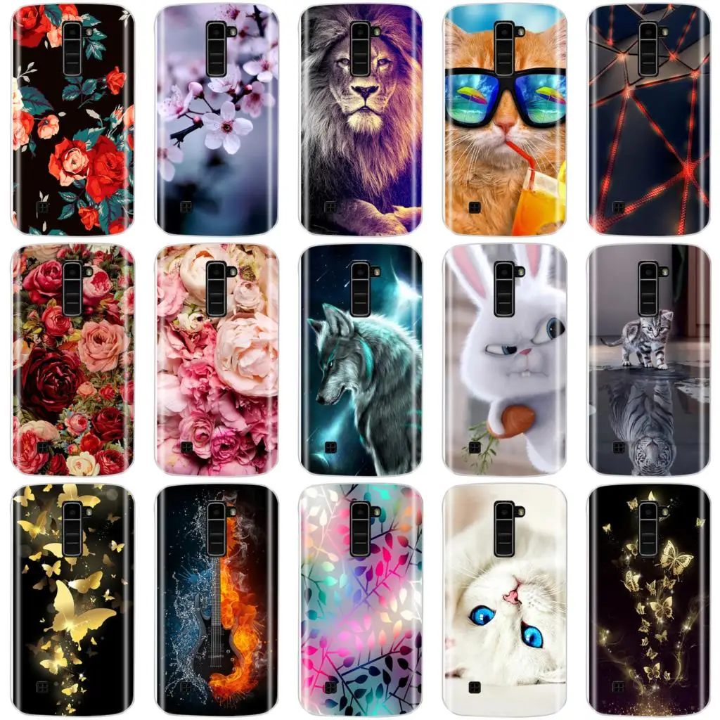 Для LG K10 Чехол Мягкий ТПУ чехол для телефона для LG K10 LTE K420N K430 K430ds чехол s Силиконовая задняя крышка для LG K10 Capas Fundas