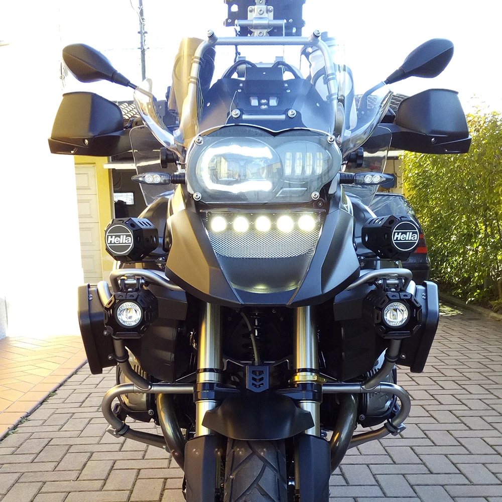 Для BMW R1200GS с масляным охлаждением 2004 до 2013 светодиодные фары маяк (Plug in Play fit
