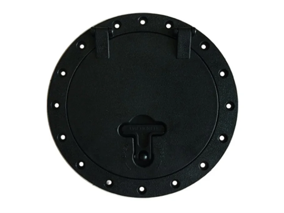 Морская Лодка 8 дюймов черная инспекционная крышка палубная пластина Люк