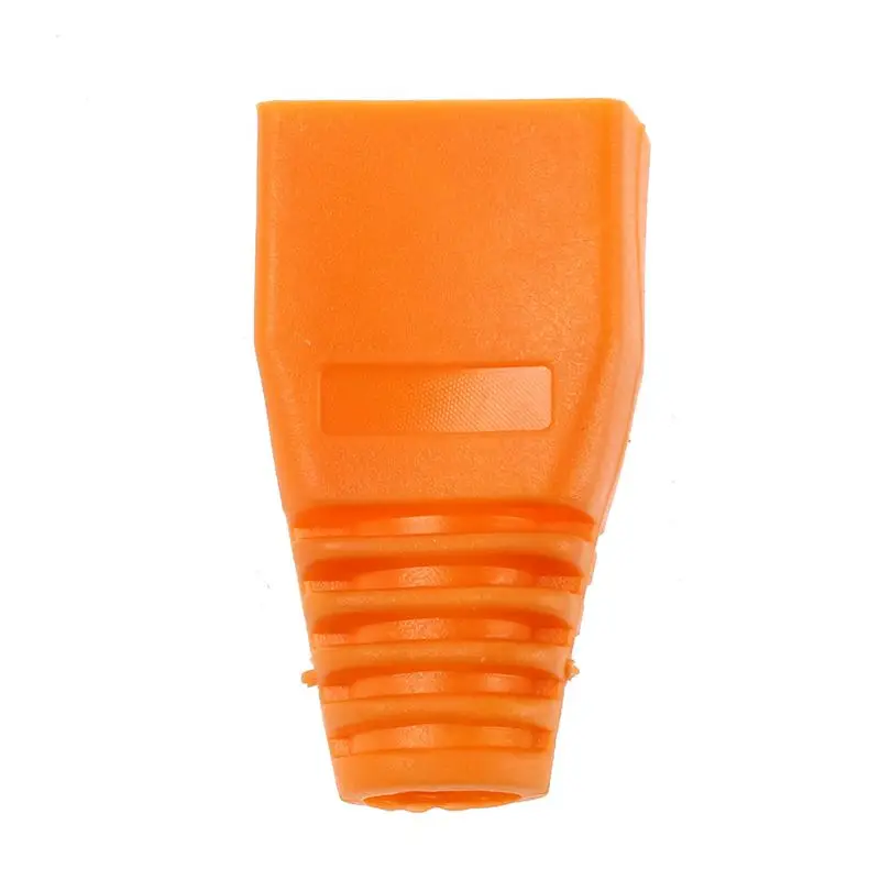 50 шт. RJ45 разъем модульная Сетевая вилка Торцевая крышка защита загрузки