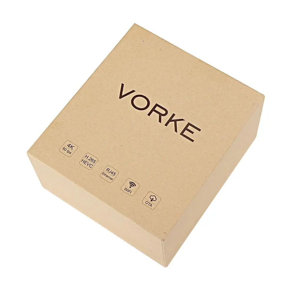 VORKE Z6 Android 7.1.2 Smart tv BOX Amlogic S912 4K tv BOX 3GB DDR4 32GB eMMC5.0 AC wifi 1000M Bluetooth 4,1