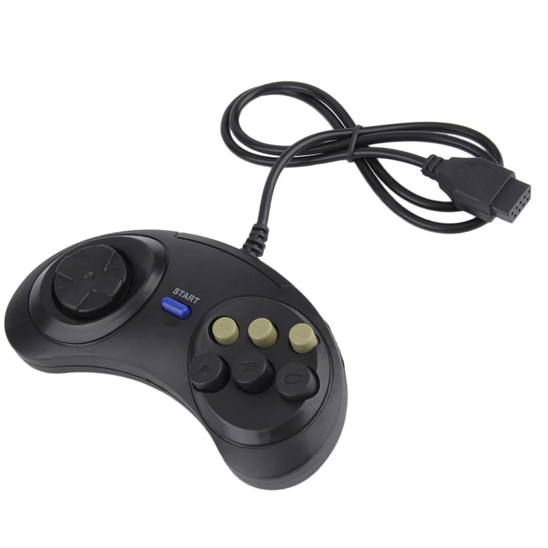 Игровые аксессуары для SEGA MD2 MAC Mega Drive классические ретро 6 кнопок проводной