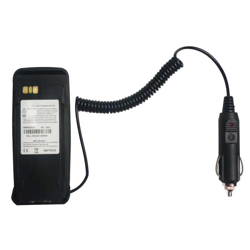 XQF XIR P8200 Car Charger Battery Eliminator Adapter For Portable Radio for P8208 P8260 P8268 Walkie Talkie