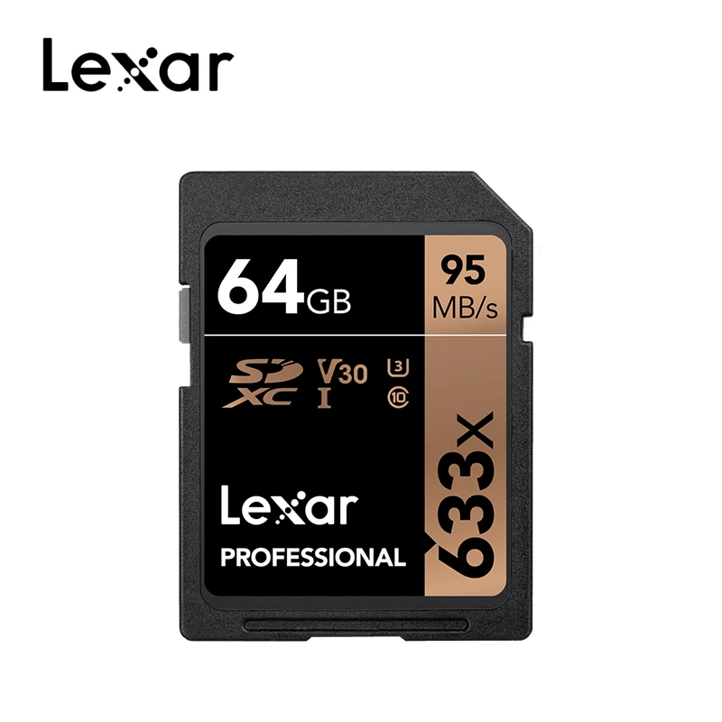 Lexar разъем для SD карты со шлейфом 16 GB 32 SDHC 64 128 256 SDXC Class10 памяти 95 МБ/с. цифровой