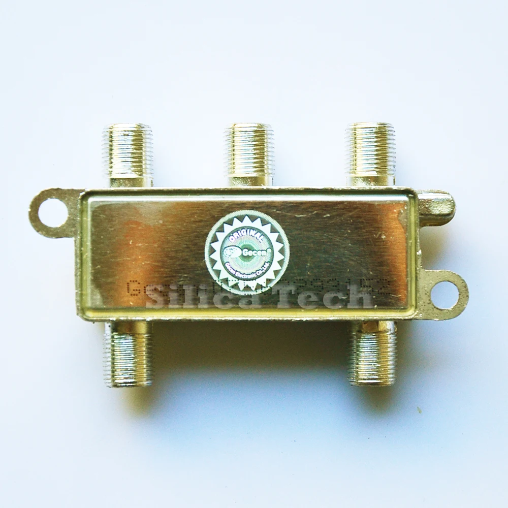 2 шт Gecen 4 сторонний спутник кабельный разветвитель|satellite dish cable|satellite splitterdish satellite