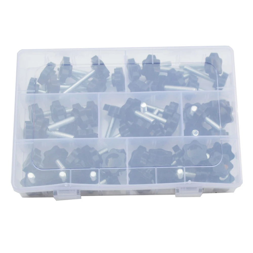 M5 M6 M8 Шестигранная головка зажимной винт метрические болты ручка пластик