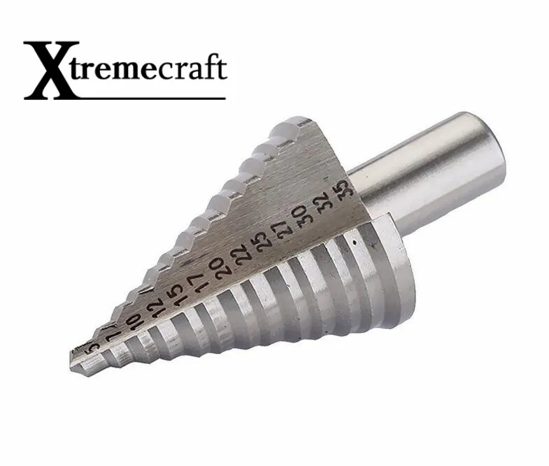 Xtremecraft 1 шт. 5-35 мм ступенчатое сверло 6542 для металла высокоскоростной стальной