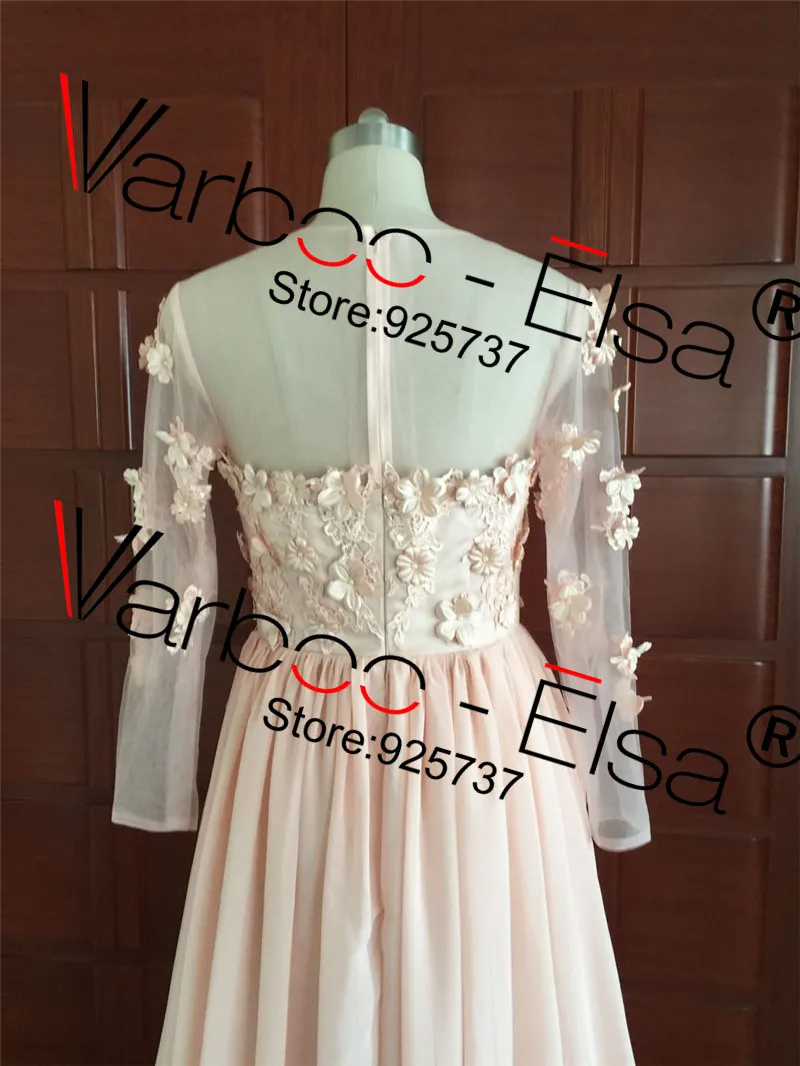 New Saudi Arabia Evening Dress Chiffon Lace Applique Sash Long Sleeves Sheath myriam fares Celebrity Dresses | Свадьбы и торжества