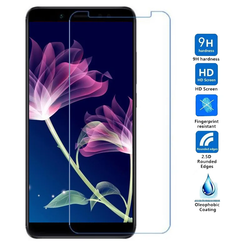 Закаленное стекло для Xiaomi Redmi Note 5 Pro Защитная пленка экрана 9H 2.5D 0 26 мм не полное