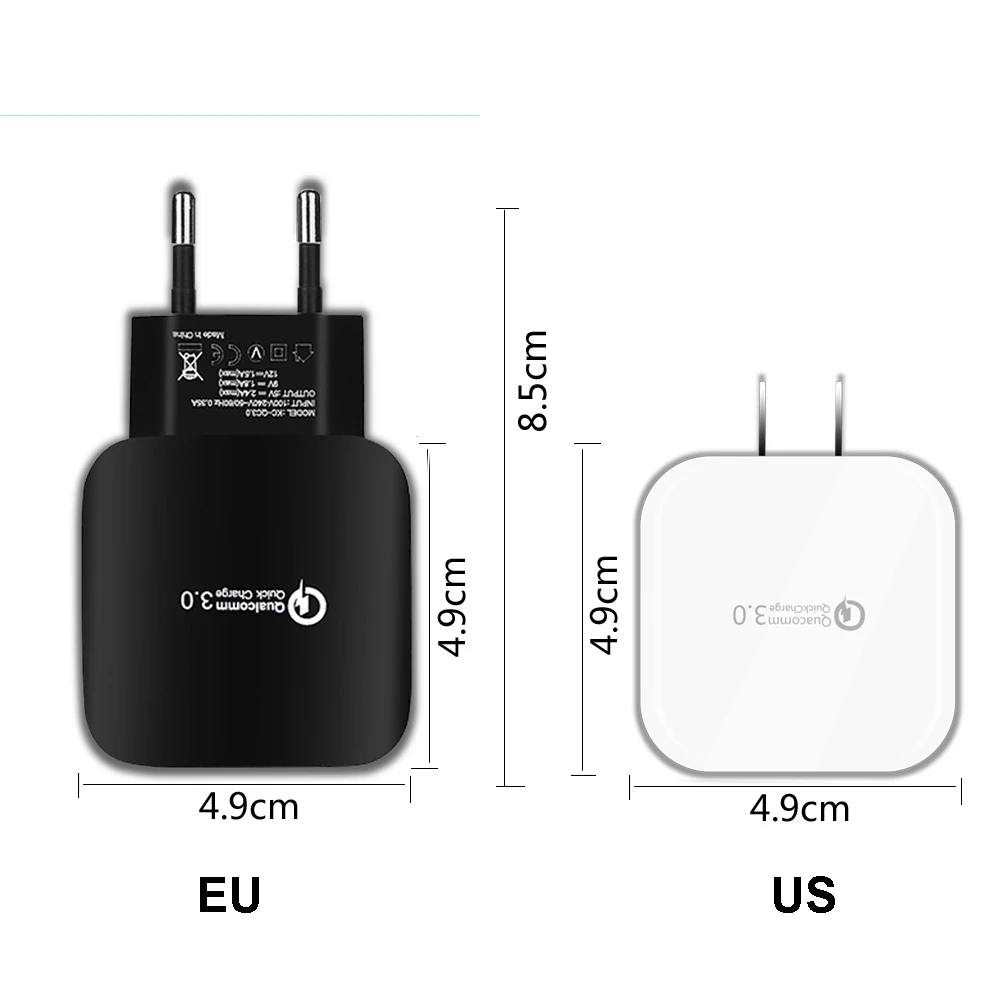 Seenda USB зарядное устройство быстрый QC 3 0 мобильный телефон адаптер для iPhone Samsung
