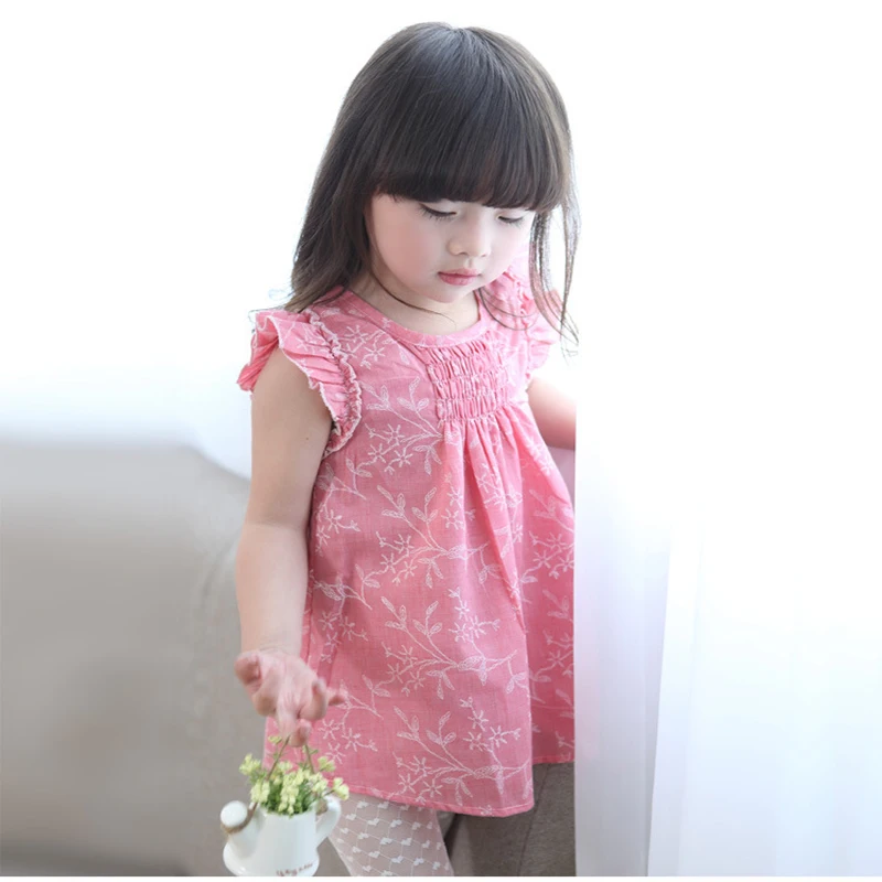 2016 новое поступление девочек летнее платье кружевном летние платья для девочки