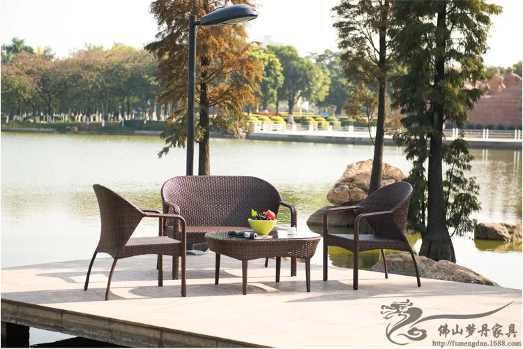 Gardon furniture for rattan chair and coffee table casual balcony LT09 | Мебель