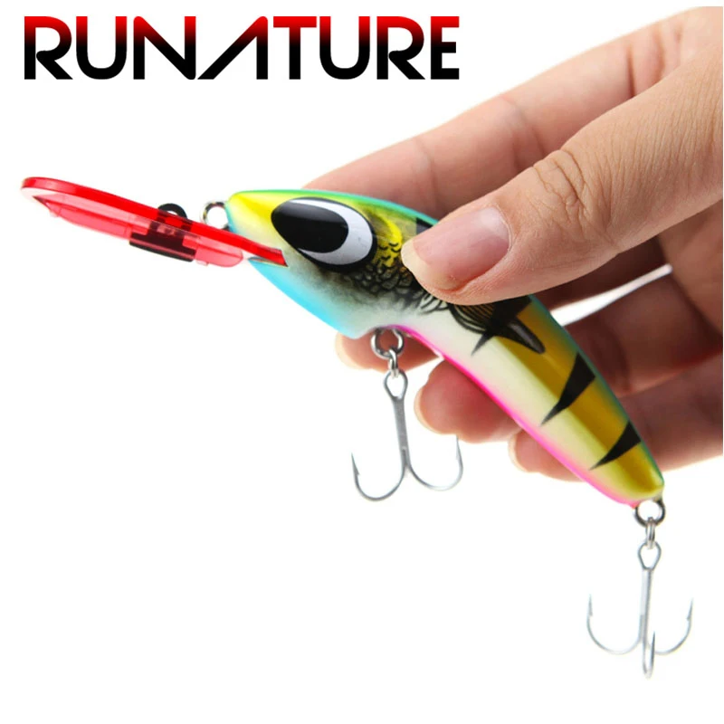 Runature креветки Minnow искусственная приманка для рыбалки 90 мм 16 г с VMC крючки 1 шт./лот 3