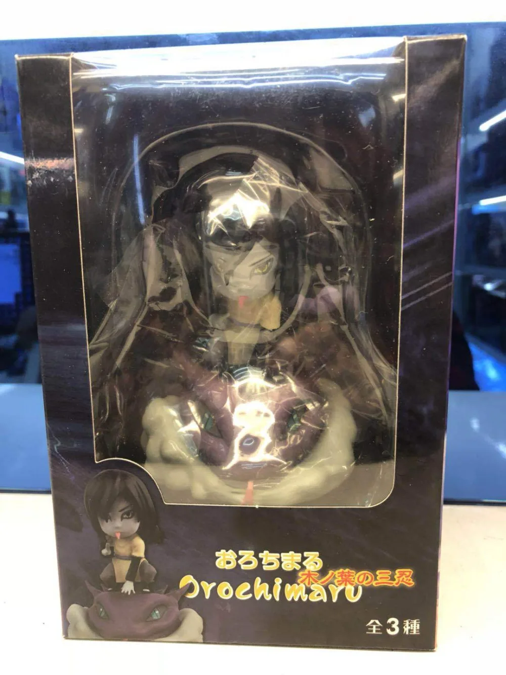 Аниме Наруто Q версия ПВХ фигурка 10 см Jiraiya Orochimaru Tsunade модель игрушки Масштаб