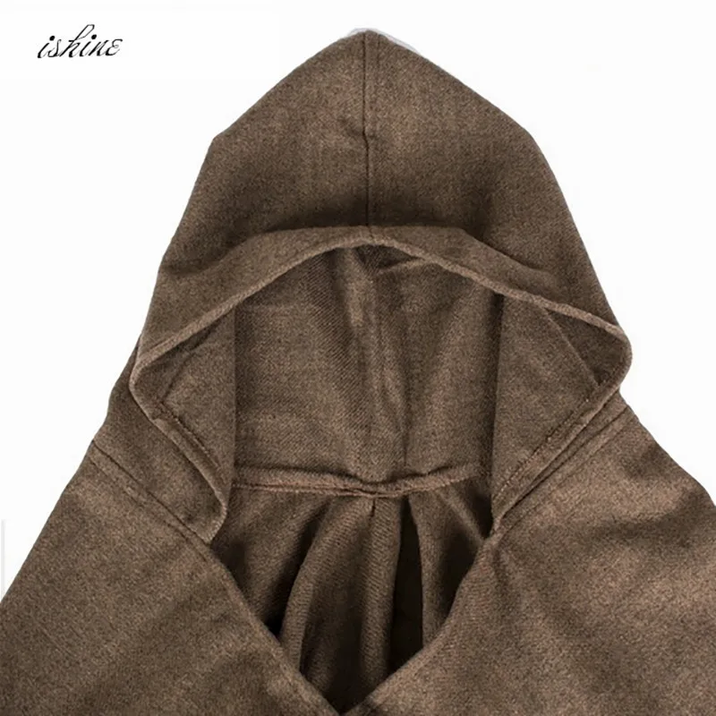 1 шт. зимнее женское Свободное пальто оверсайз вязаное кашемировое пончо накидки