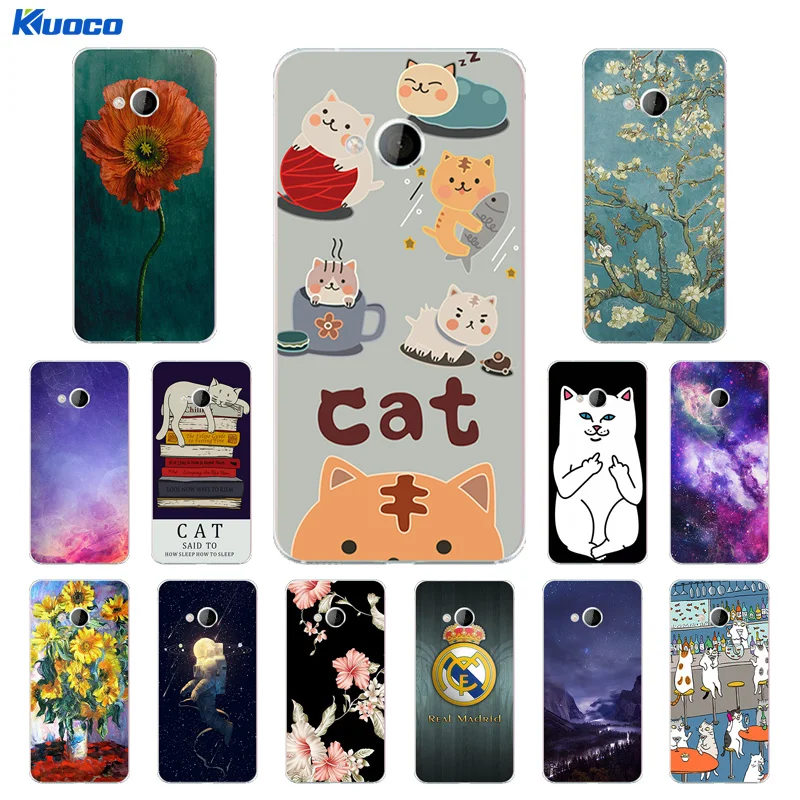 Phone Cases for HTC U Play Case Cat Landscape Printing Back Cover Fundas Soft Silicone TPU Ultra Thin Covers Alpine |