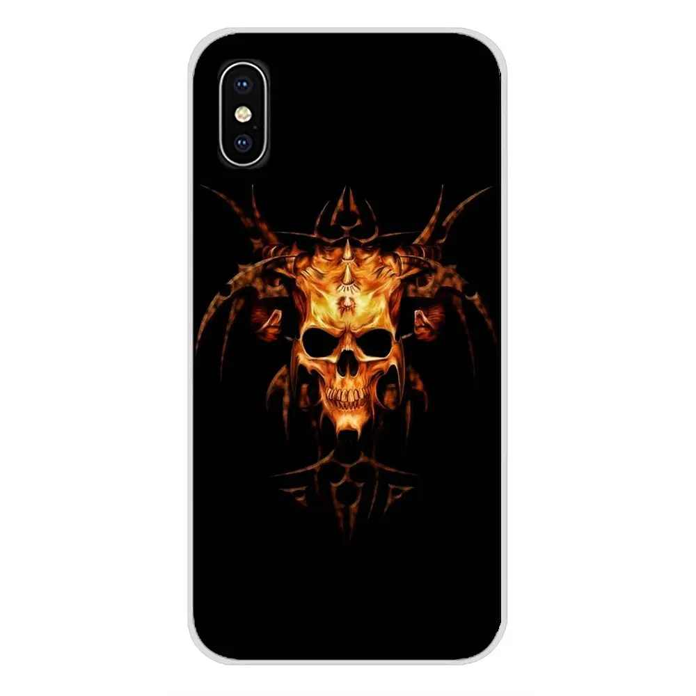Аксессуары Чехлы для телефона сатанинский Череп Темный Xiaomi Redmi Note 6A MI8 Pro S2 A2 Lite Se MIx