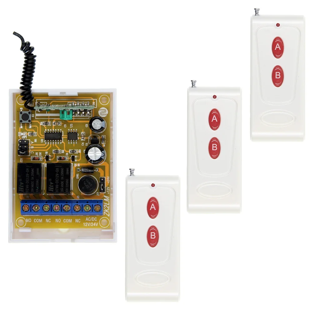 Беспроводной Радиочастотный пульт дистанционного управления 2 в 1 1000 м 12 В 24