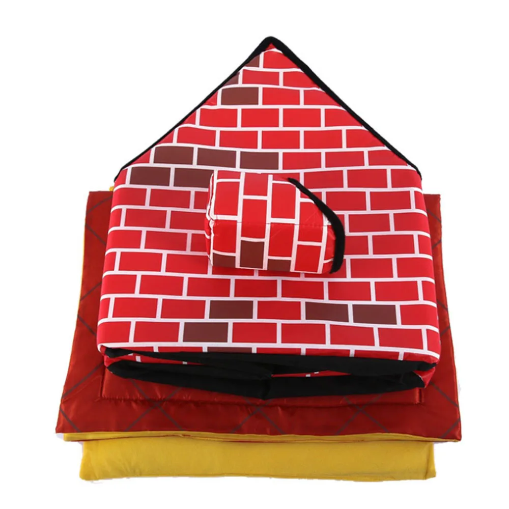 

New Pet Small Dog House Folding Portable Cat Bed House Soft Warm Dog Bed Puppy Blanket For Chihuahua Petshop