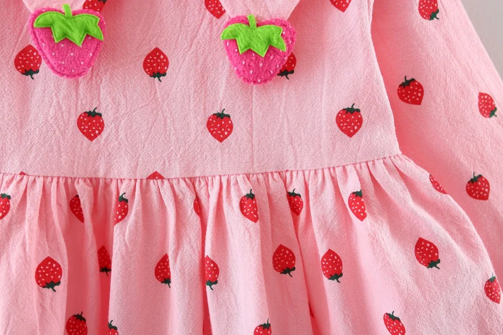 BibiCola/модные праздничное платье одежда для маленьких девочек весна-осень хлопок