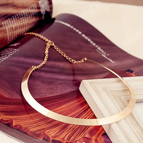 Женское Ожерелье-чокер Bluelans тонкое ожерелье с зеркальным покрытием