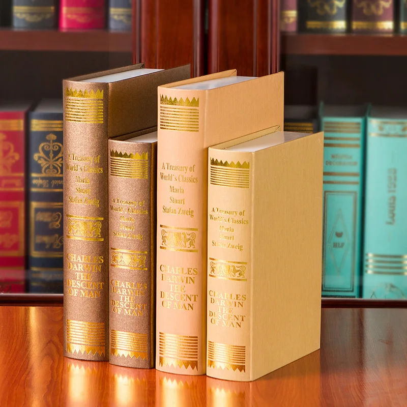 

10pcs European style home decoration decoration retro Fake Book coffee shelves book decoration simulation shooting