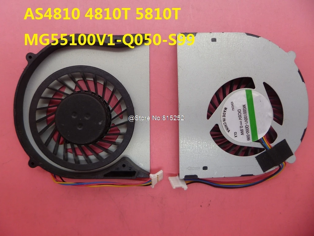 Вентилятор процессора для ACER AS4810 5810T MG55100V1 Q050 S99 AS4820T 4745G 4553 5820TG MG60070V1 B040 3CZQ1TATN00 Q010