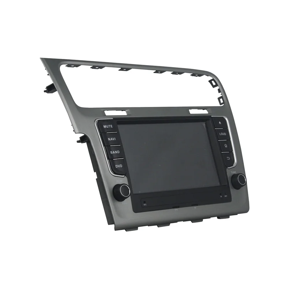 Автомобильный DVD плеер 2DIN 8 дюймов Android 9 GPS радио для Volkswagen Golf 7 2013 2016 отдельная