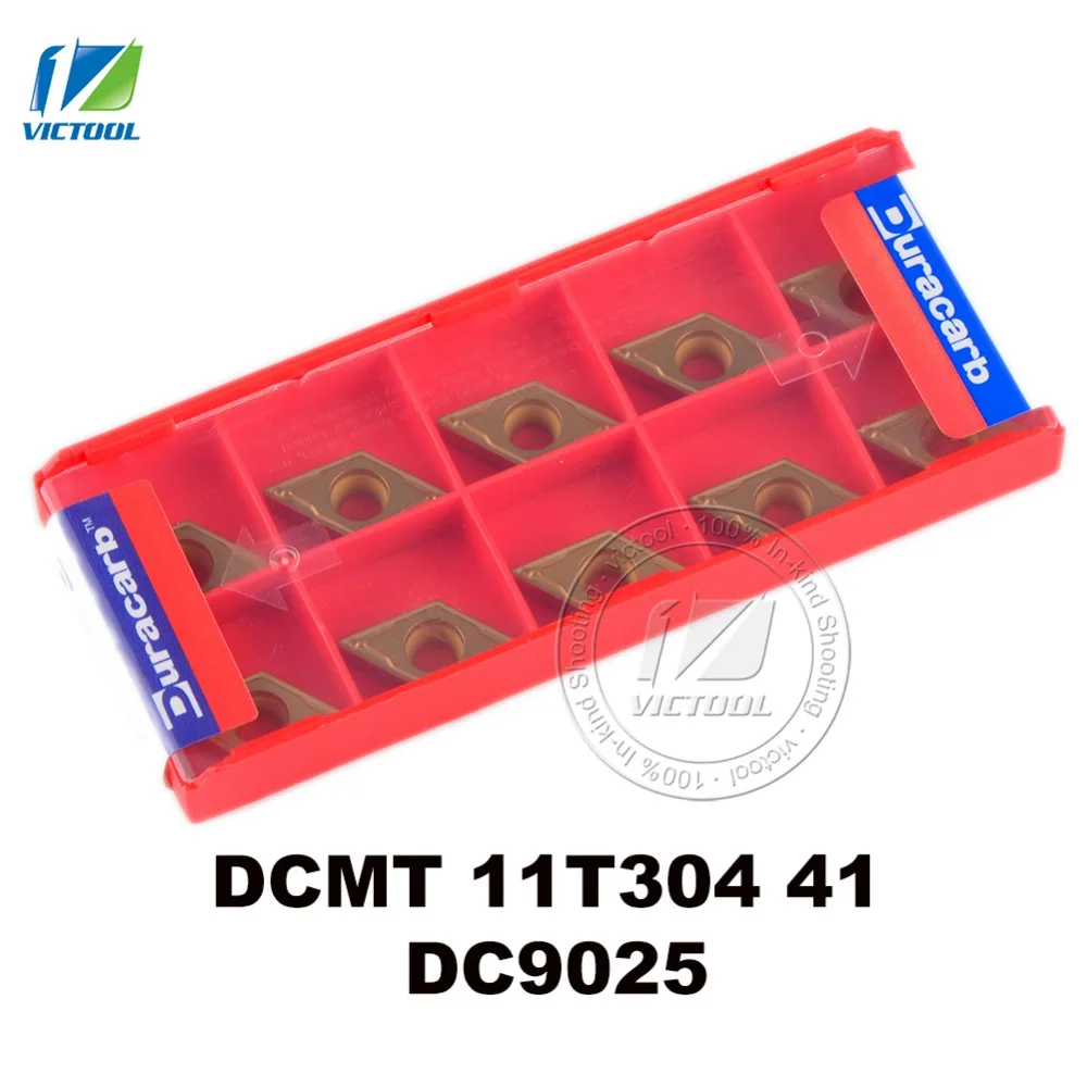 Duracarb DCMT11T304 41 DC9025 для полуотделки P15 ~ P35 стали карбида вольфрама поворачивая