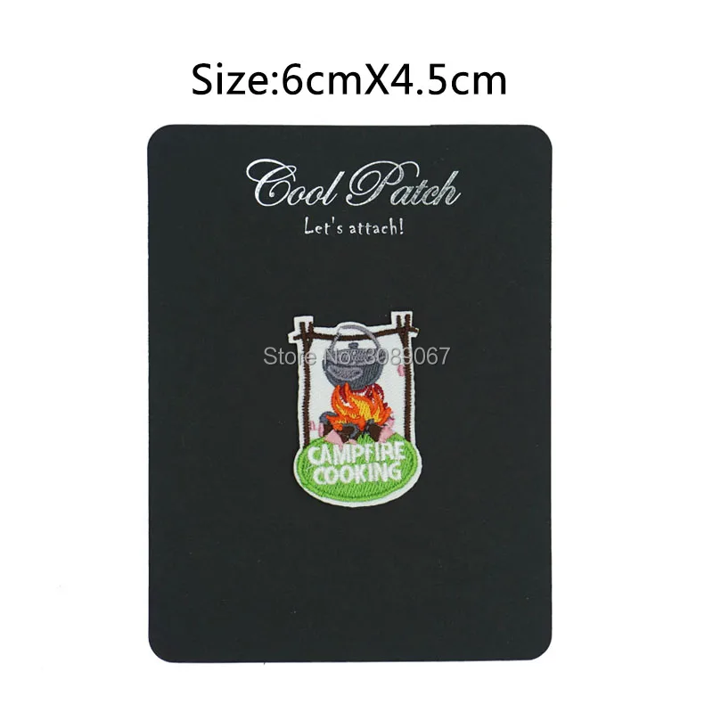 Лапша для приготовления пищи кемпинга путешествий сувенирные нашивки одежды на