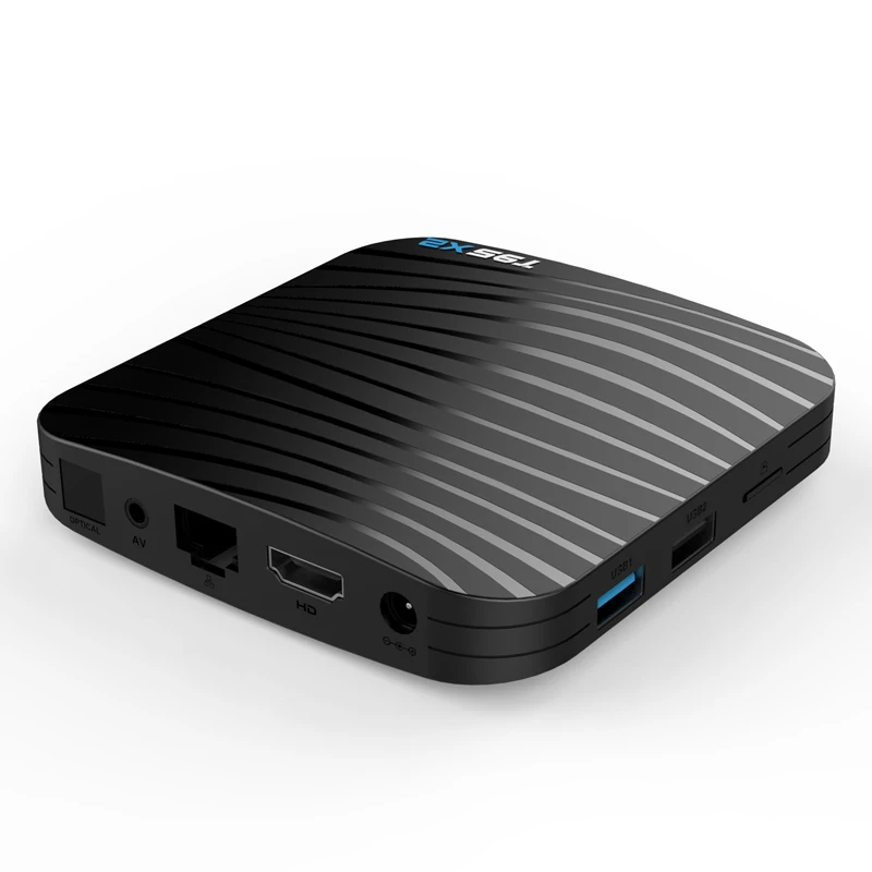 Latest Amlogic S905X2 Android TV Box 4GB 32GB Digital Display Mini 4K Ultra Smart Media Player T95X2 Internet Streaming | Электроника