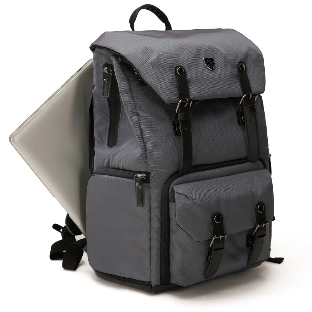 BAGSMART рюкзак для камеры DSLR водонепроницаемый рюкзак для камеры с дождевиком рюкзак для ноутбука объектив камеры дорожные сумки для камеры